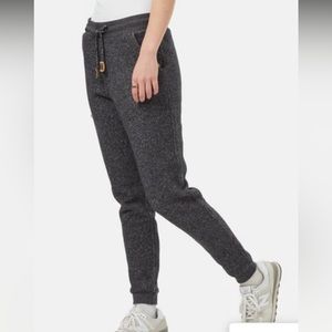 Tentree Bamone Sweatpant Joggers Black Space Dye